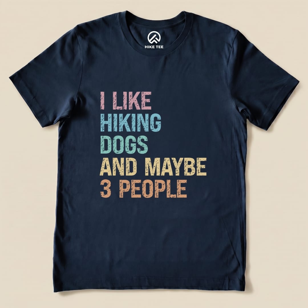 I like Smores Dogs Shirt Hike Tee T-Shirt Navy / S