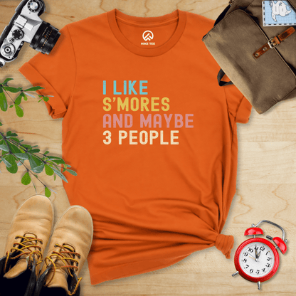 Hike Tee T-Shirt Autumn / S I like Smores Shirt
