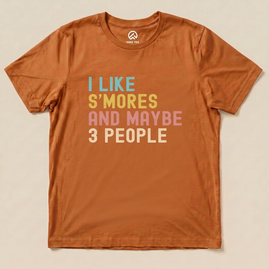 I like Smores Shirt Hike Tee T-Shirt Autumn / S