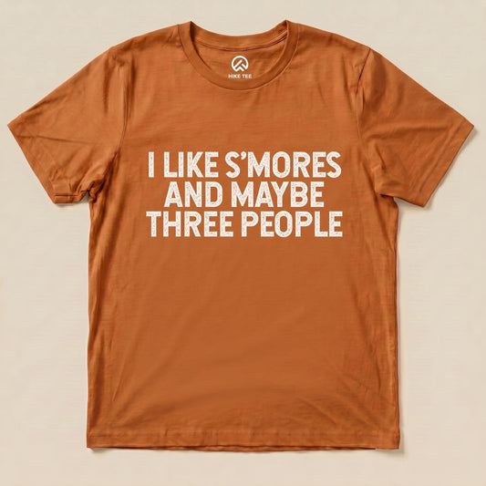 I Like Smores Shirt Hike Tee T-Shirt Autumn / S