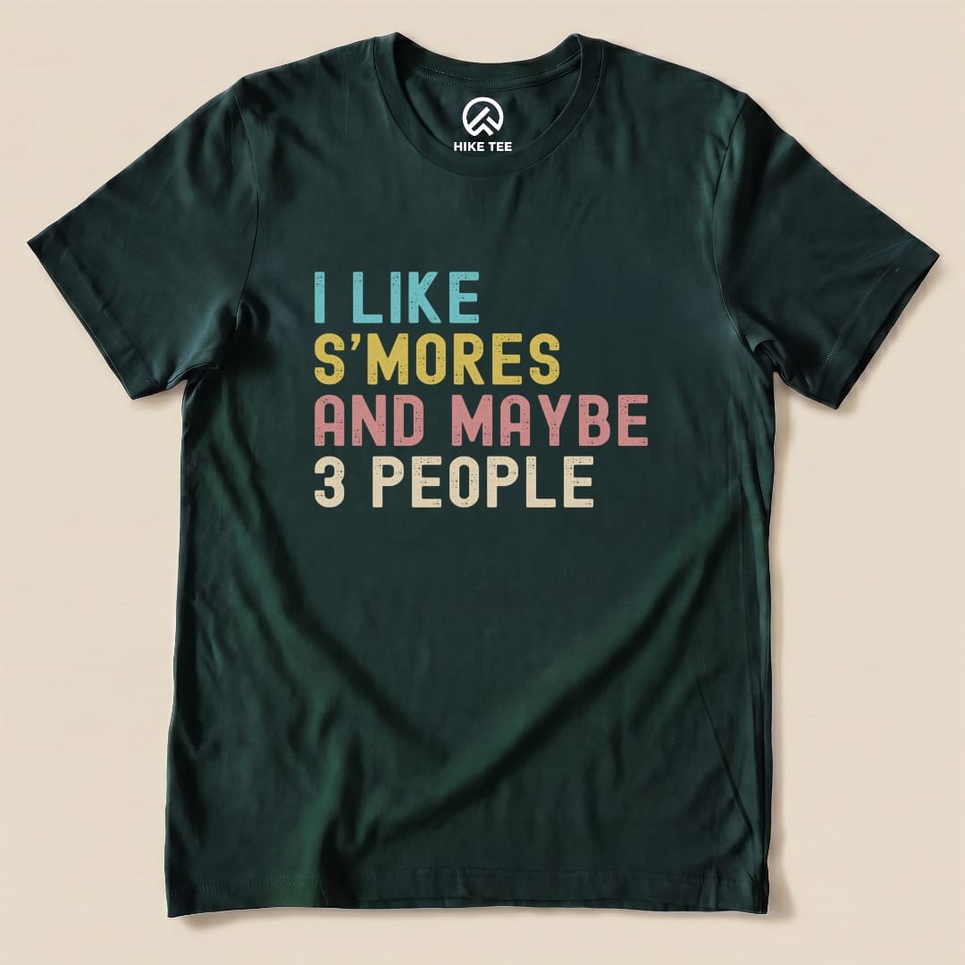 I like Smores Shirt Hike Tee T-Shirt Forest / S