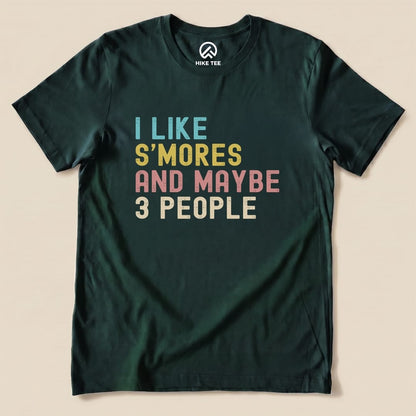 I like Smores Shirt Hike Tee T-Shirt Forest / S