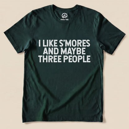 I Like Smores Shirt Hike Tee T-Shirt Forest / S