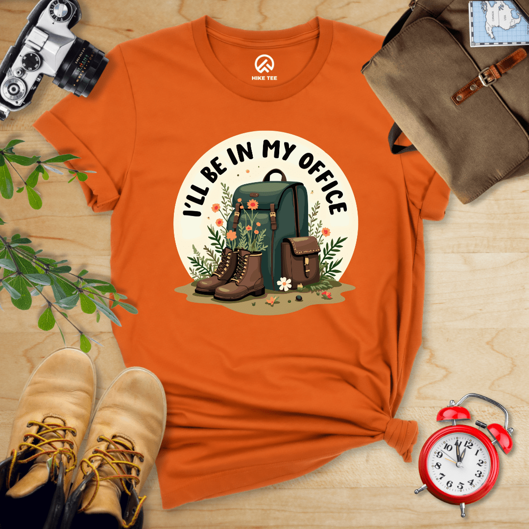 Hike Tee T-Shirt Autumn / S I'll Be In My Office Hiking Shirt