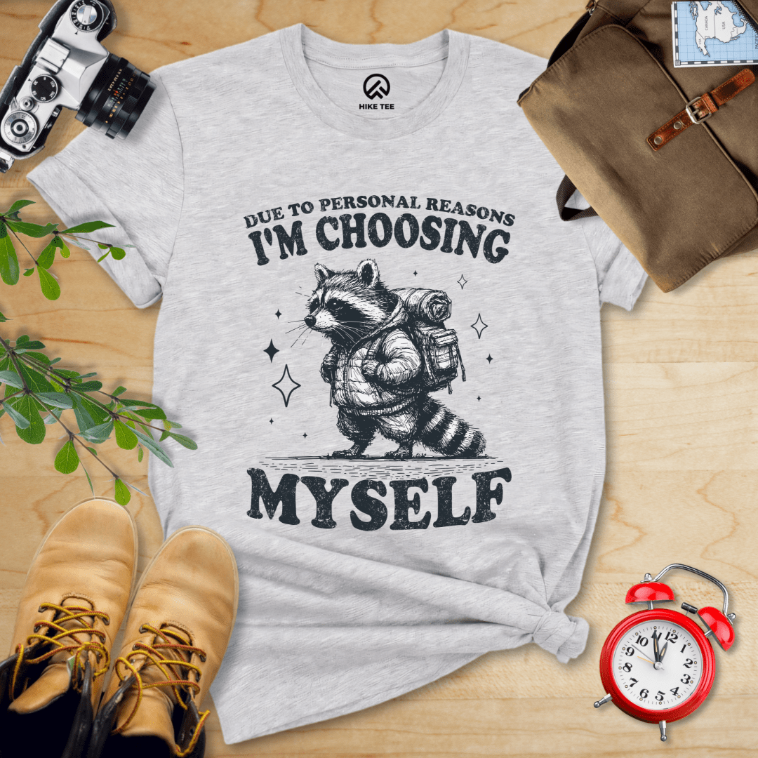 Hike Tee T-Shirt Athletic Heather / S I'm Choosing Myself Shirt