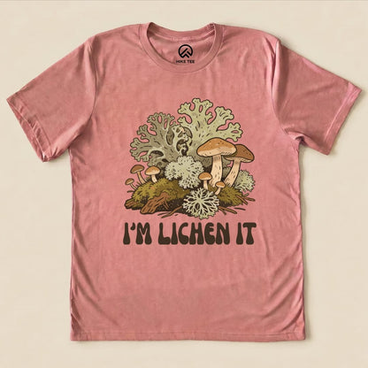 Hike Tee T-Shirt Heather Mauve / S I'm Lichen It Shirt