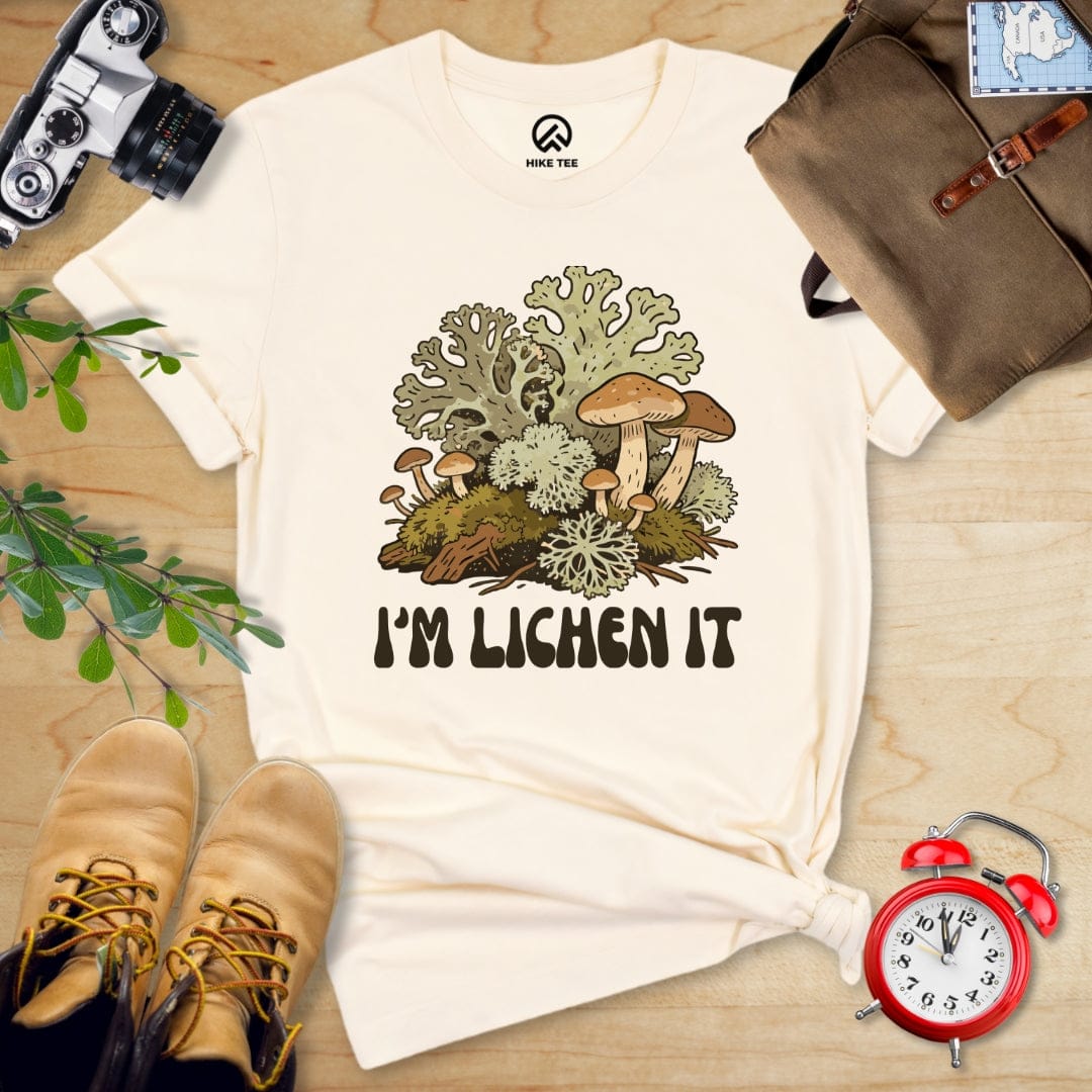 Hike Tee T-Shirt Natural / S I'm Lichen It Shirt