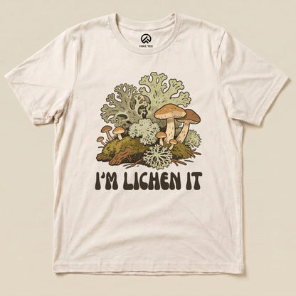 Hike Tee T-Shirt Natural / S I'm Lichen It Shirt
