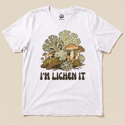 Hike Tee T-Shirt White / S I'm Lichen It Shirt