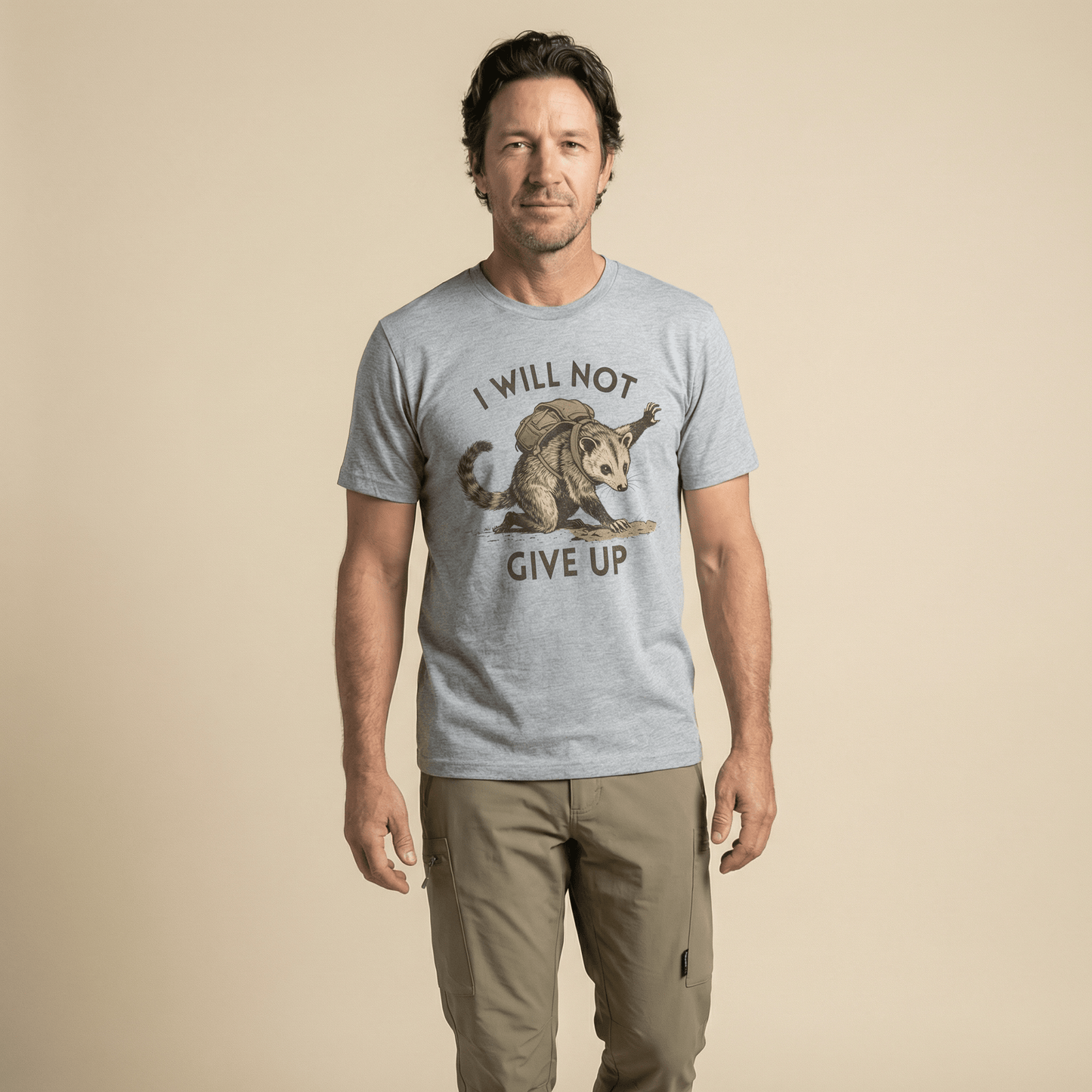 Hike Tee T-Shirt I Will Not Possum Shirt