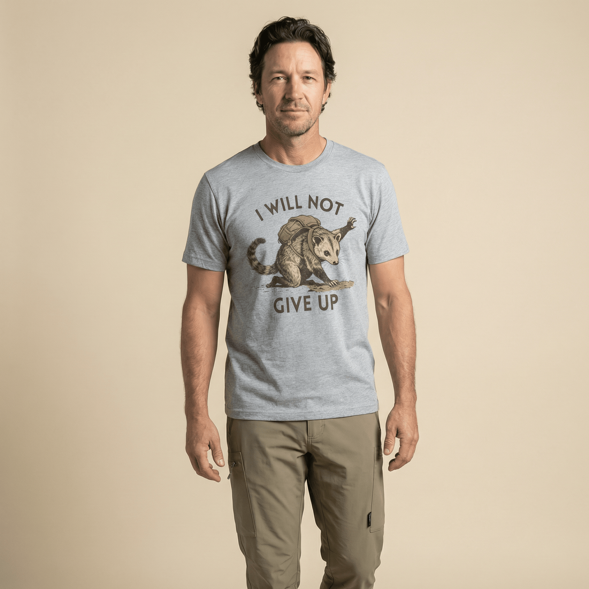 Hike Tee T-Shirt I Will Not Possum Shirt