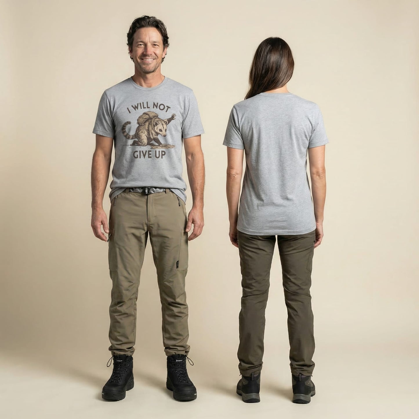 Hike Tee T-Shirt I Will Not Possum Shirt