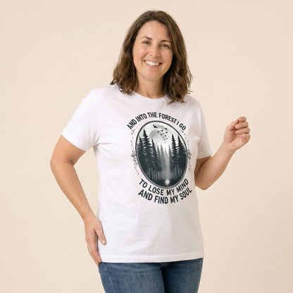 In Forest I Go Shirt Hike Tee T-Shirt