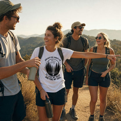 In Forest I Go Shirt Hike Tee T-Shirt