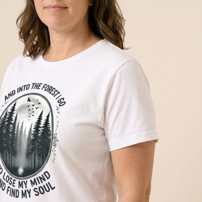 In Forest I Go Shirt Hike Tee T-Shirt