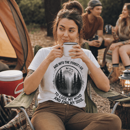 In Forest I Go Shirt Hike Tee T-Shirt