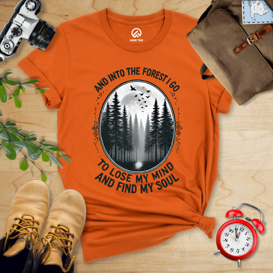 Hike Tee T-Shirt Autumn / S In Forest I Go Shirt