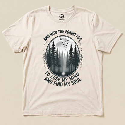 Hike Tee T-Shirt Natural / S In Forest I Go Shirt