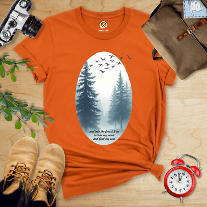 Hike Tee T-Shirt Autumn / S In The Forest I Go Shirt