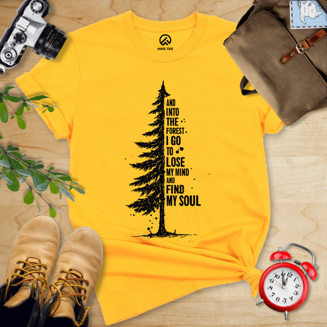 Printify T-Shirt Gold / S In The Forest Shirt