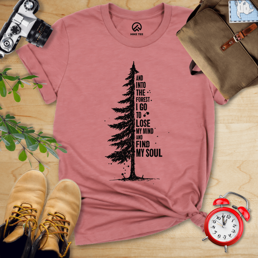 Printify T-Shirt Heather Mauve / S In The Forest Shirt