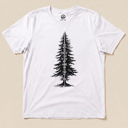 Hike Tee T-Shirt White / S In To The Forest Shirt