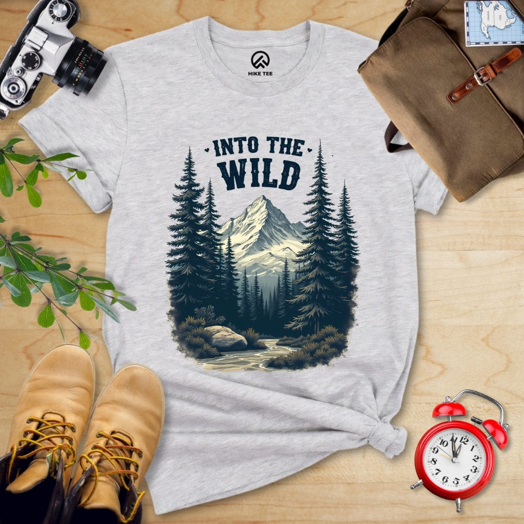 Hike Tee T-Shirt Athletic Heather / S Into the Wild Shirt