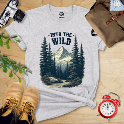 Hike Tee T-Shirt Athletic Heather / S Into the Wild Shirt