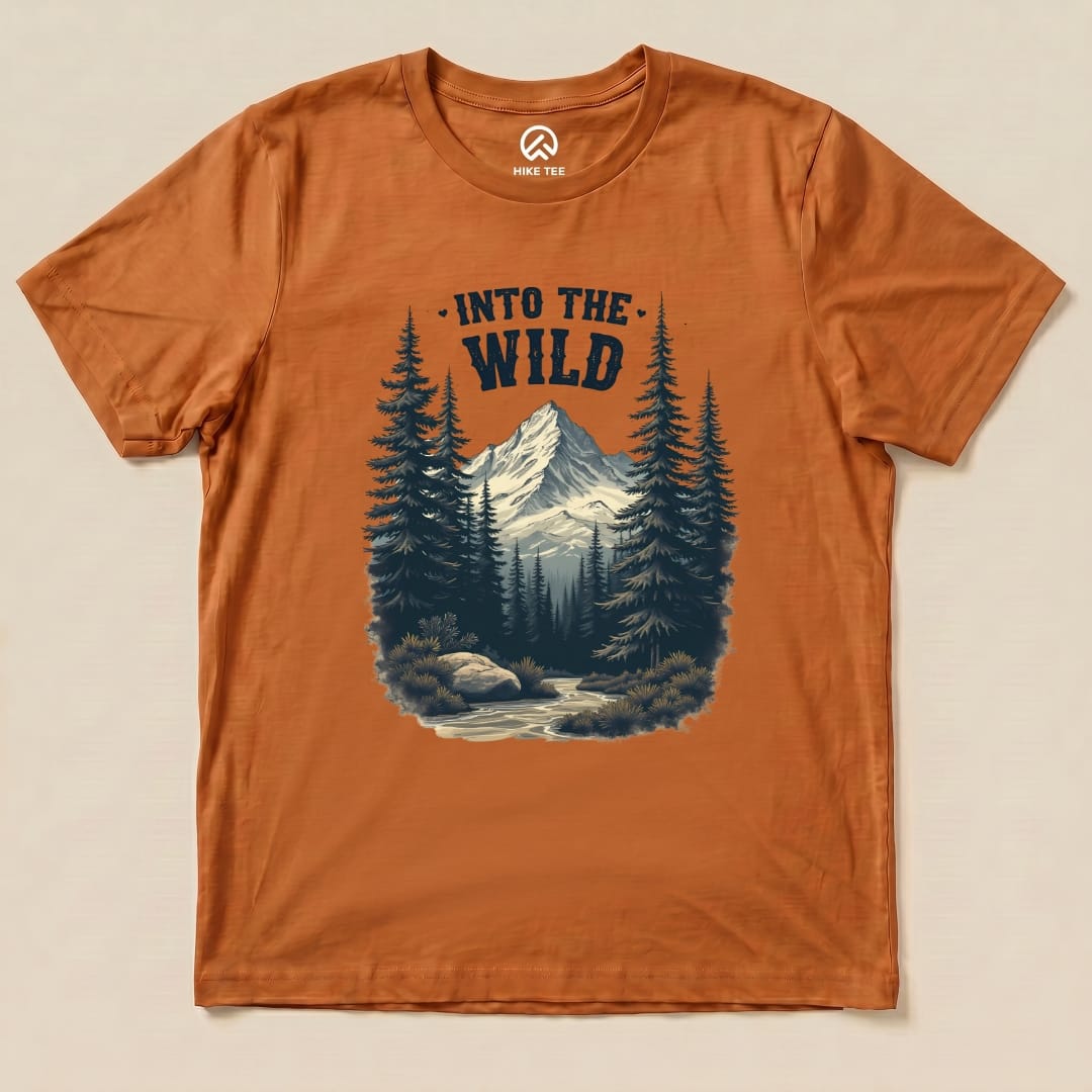 Into the Wild Shirt Hike Tee T-Shirt Autumn / S