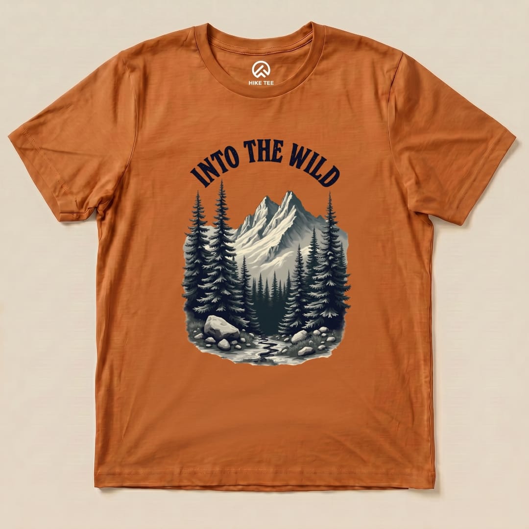 Into The Wild Shirt Hike Tee T-Shirt Autumn / S