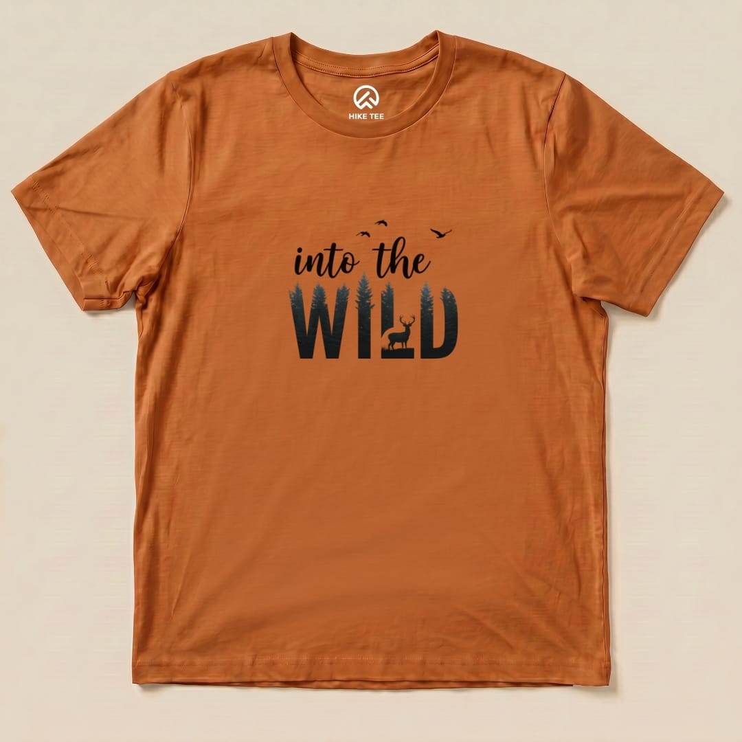 Into the wild Shirt Hike Tee T-Shirt Autumn / S