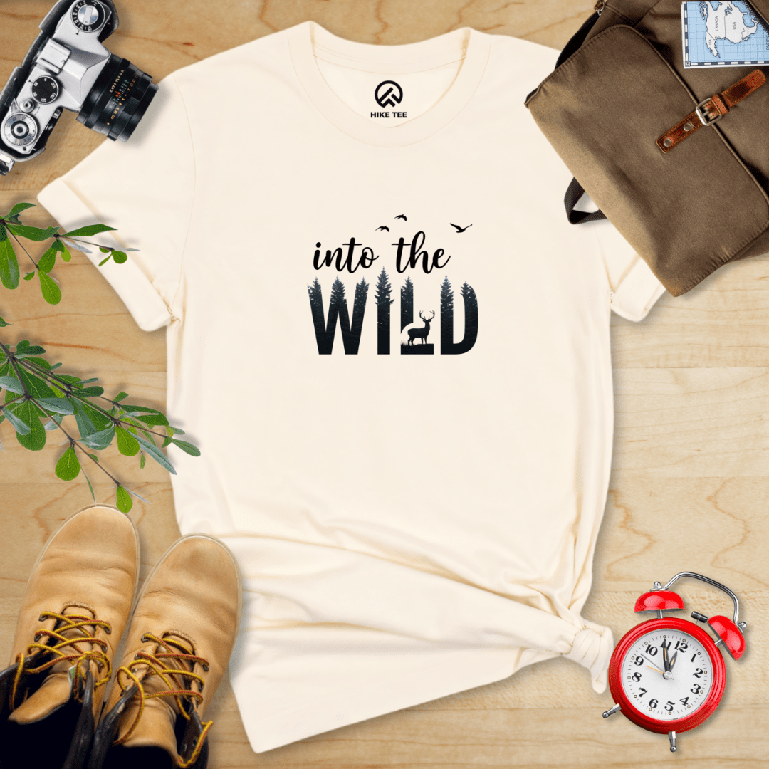 Hike Tee T-Shirt Natural / S Into the wild Shirt