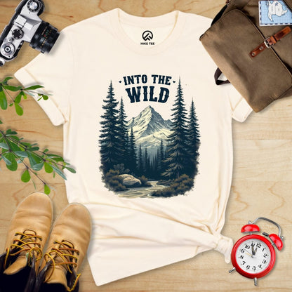 Hike Tee T-Shirt Natural / S Into the Wild Shirt