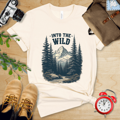 Printify T-Shirt Natural / S Into the Wild Shirt