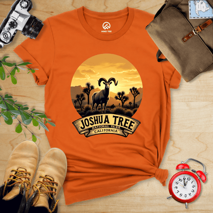 Hike Tee T-Shirt Autumn / S Joshua Tree Bighorn Sheep Shirt