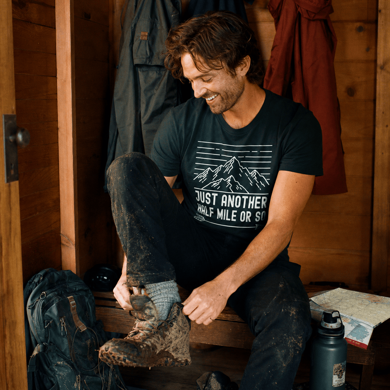 Just Another Half Mile Or So Shirt Hike Tee T-Shirt