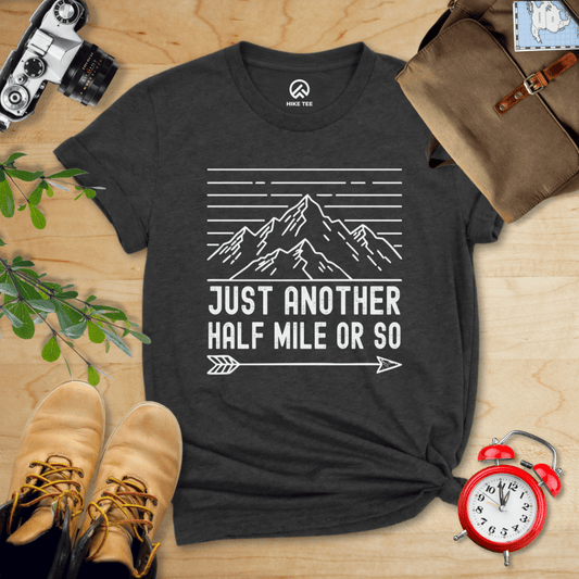 Hike Tee T-Shirt Dark Grey Heather / S Just Another Half Mile Or So