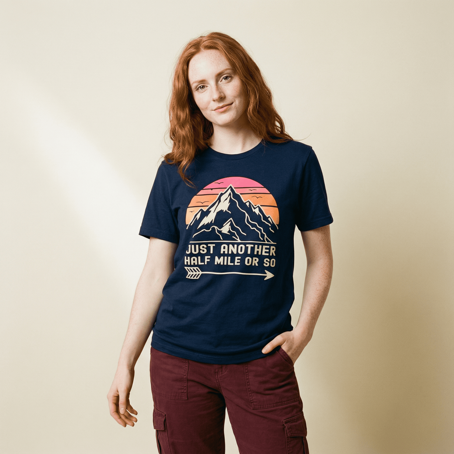 Hike Tee T-Shirt Just Another Half Mile Shirt