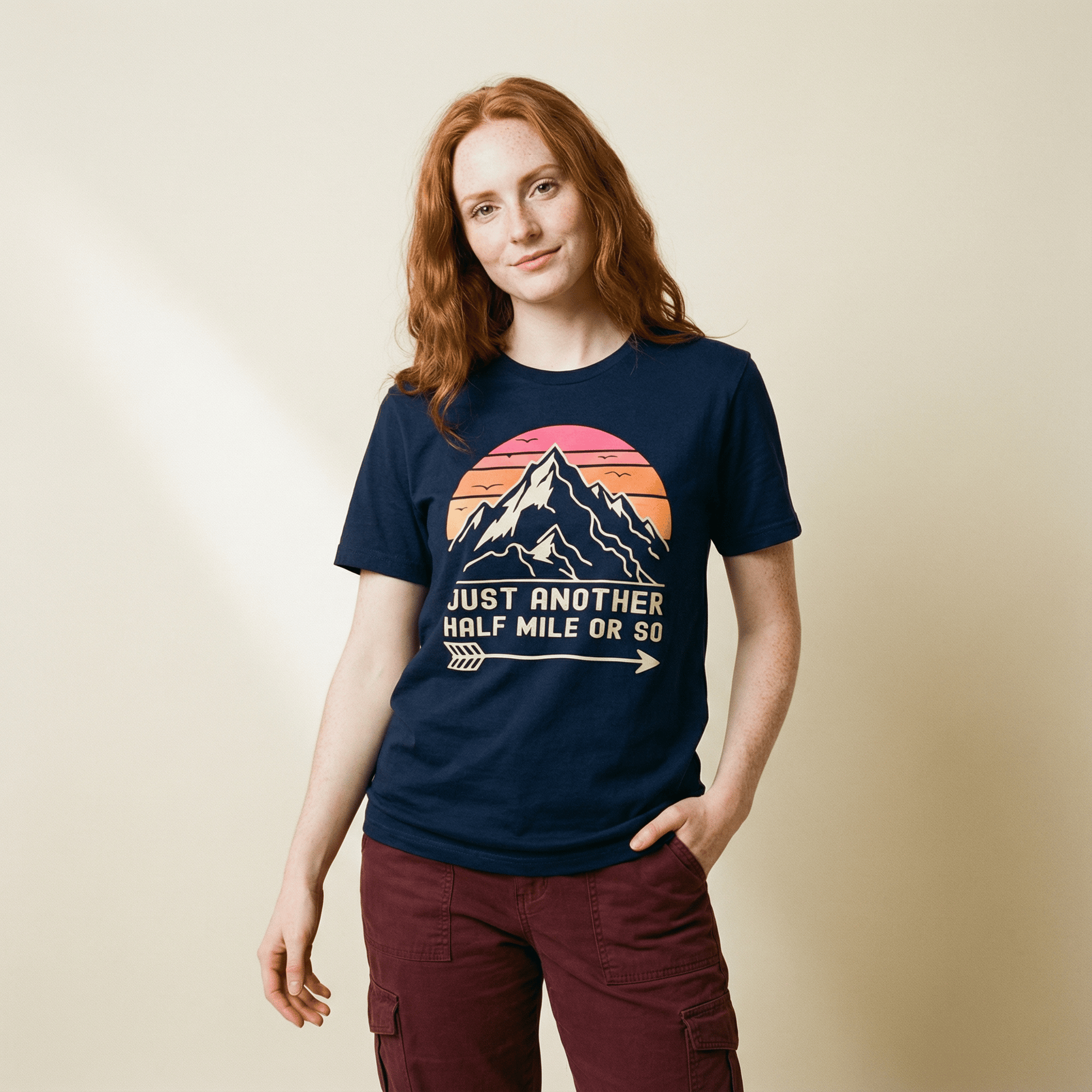 Hike Tee T-Shirt Just Another Half Mile Shirt