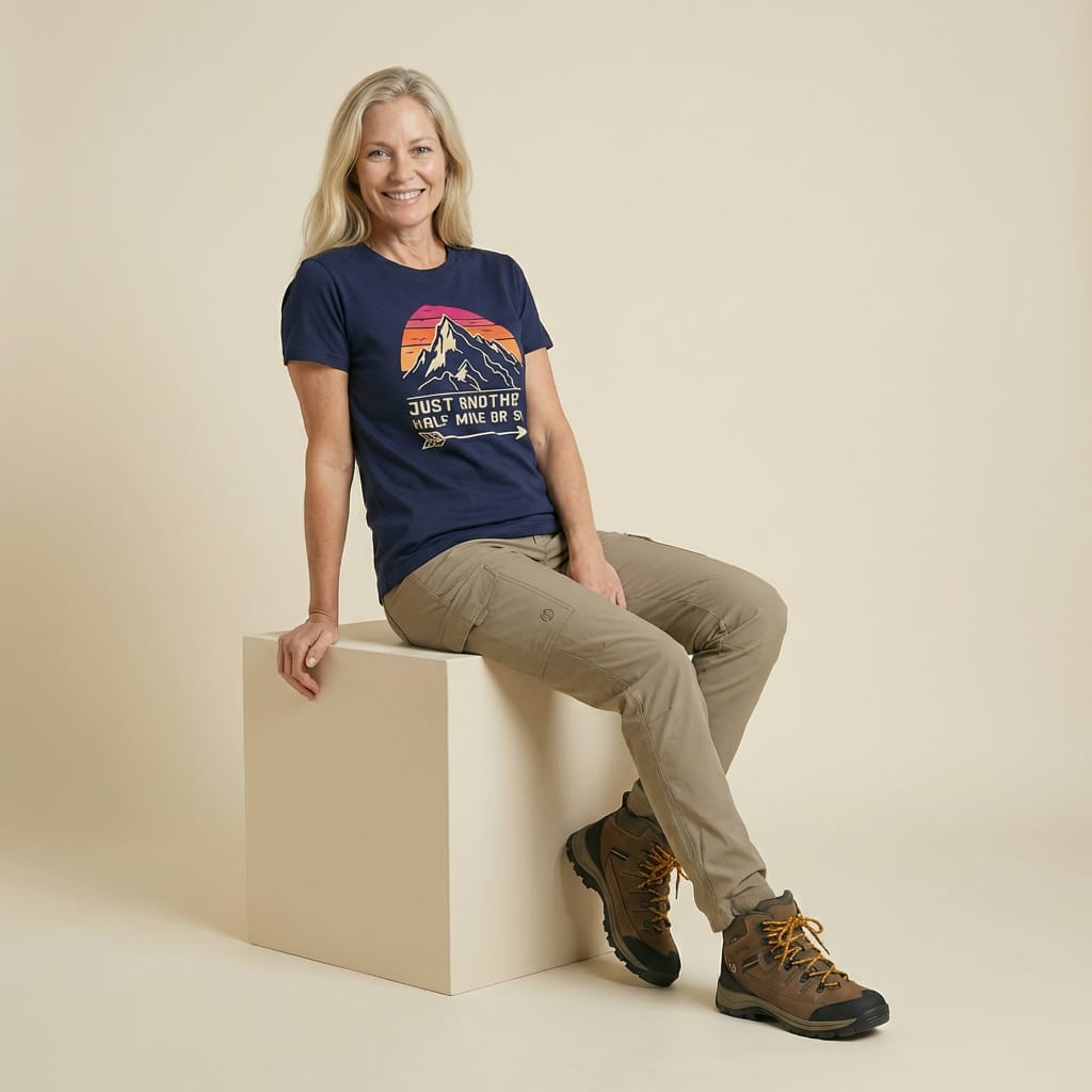 Hike Tee T-Shirt Just Another Half Mile Shirt