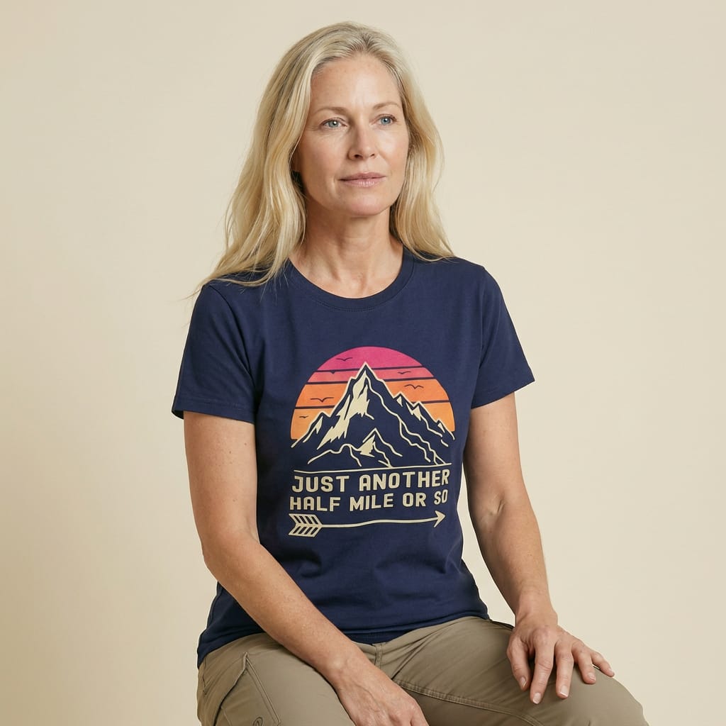 Hike Tee T-Shirt Just Another Half Mile Shirt