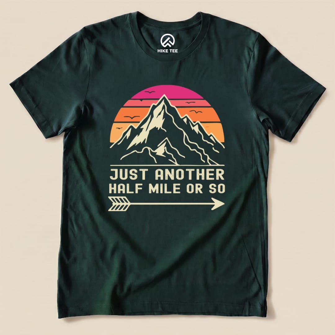Hike Tee T-Shirt Forest / S Just Another Half Mile Shirt