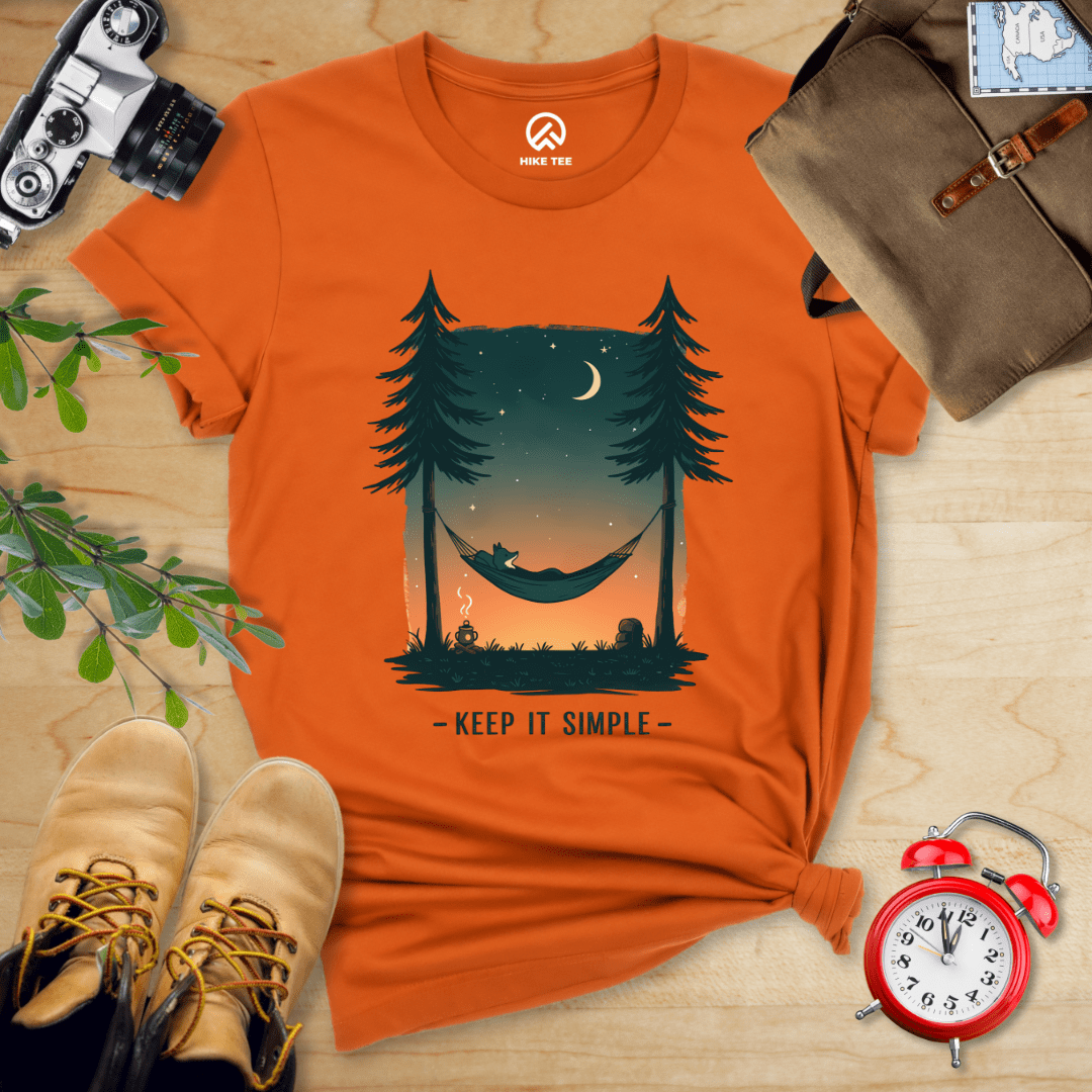 Hike Tee T-Shirt Autumn / S Keep It Simple Shirt