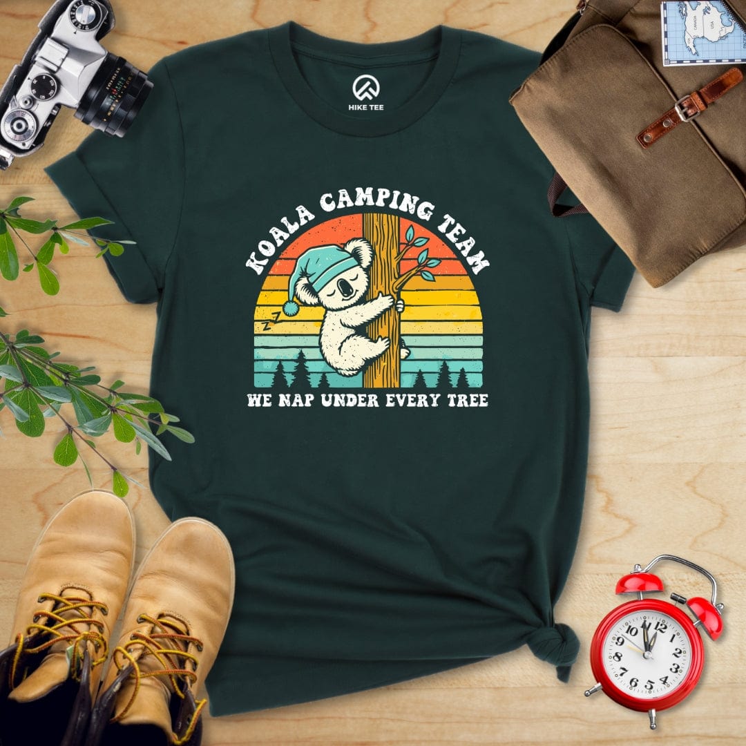 Hike Tee T-Shirt Forest / S Koala Camping Crew Shirt