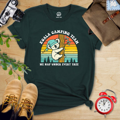 Hike Tee T-Shirt Forest / S Koala Camping Crew Shirt