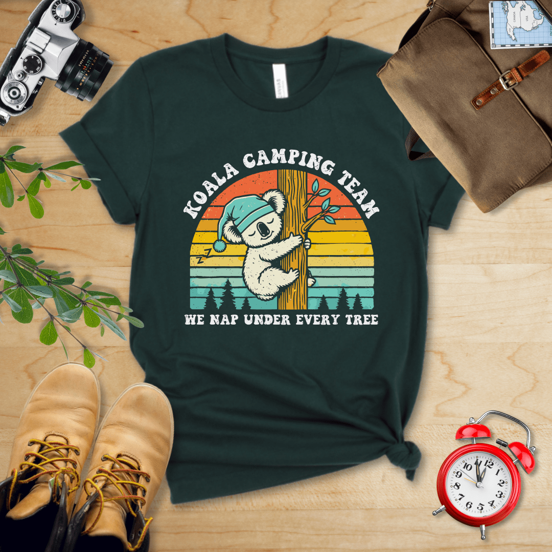 Hike Tee T-Shirt Forest / S Koala Camping Crew Shirt