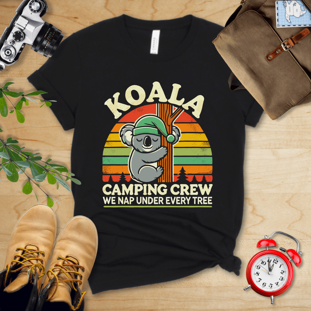 Hike Tee T-Shirt Black / S Koala Camping Crew