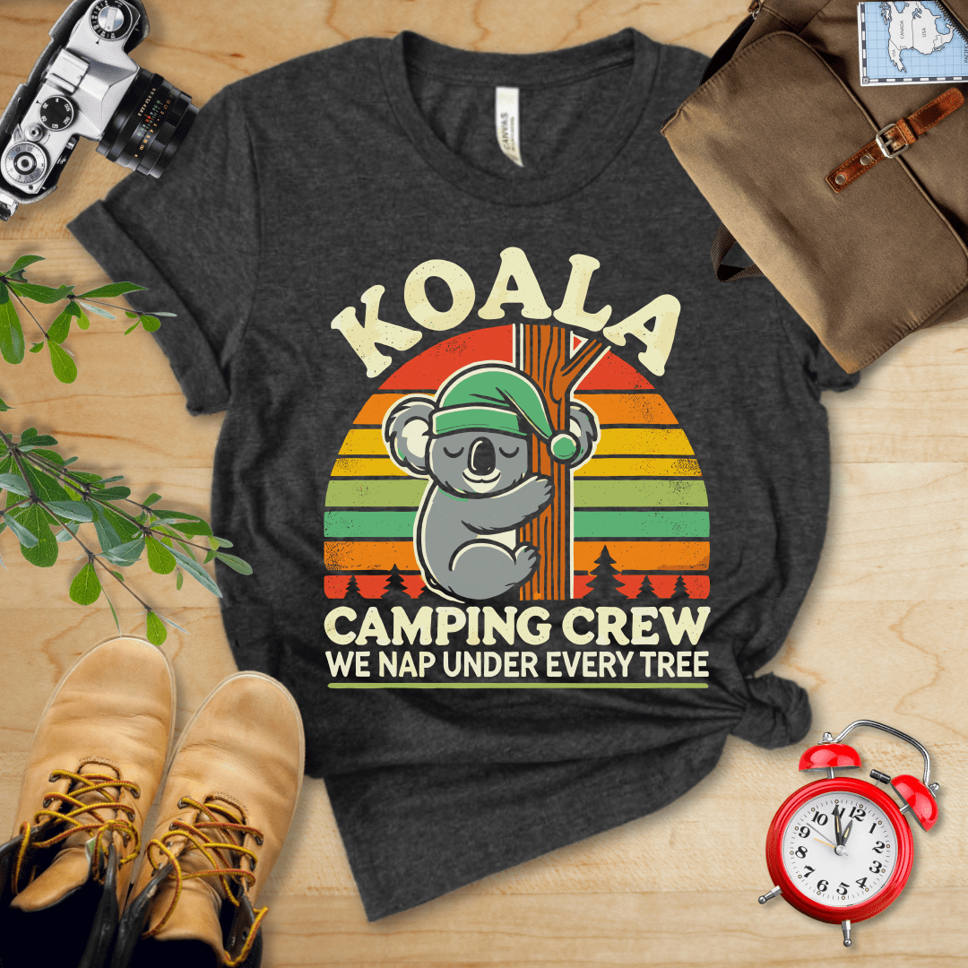 Hike Tee T-Shirt Dark Grey Heather / S Koala Camping Crew