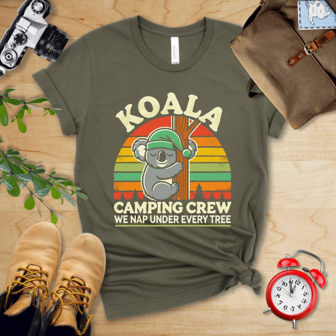 Hike Tee T-Shirt Military Green / S Koala Camping Crew