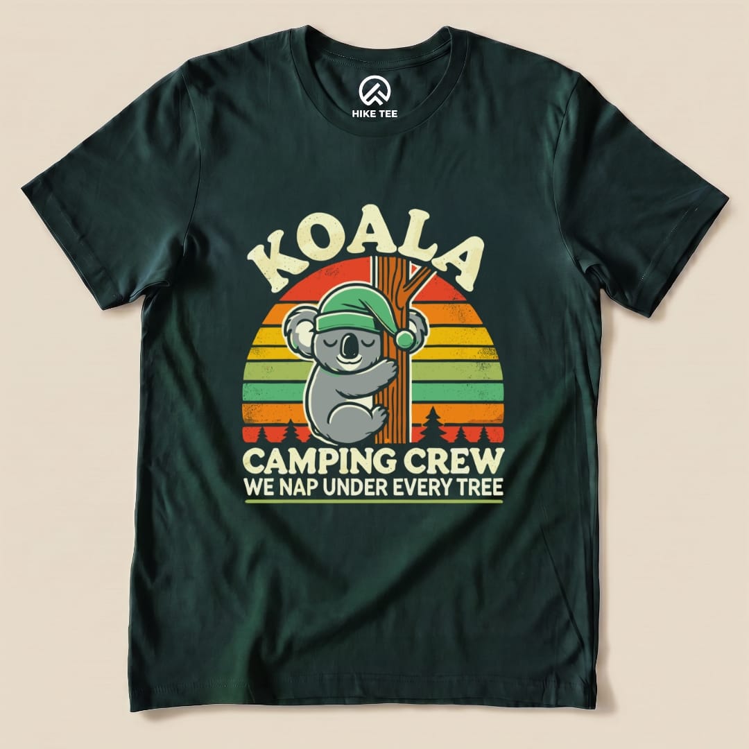 Koala We Nap Crew Shirt Hike Tee T-Shirt Forest / S